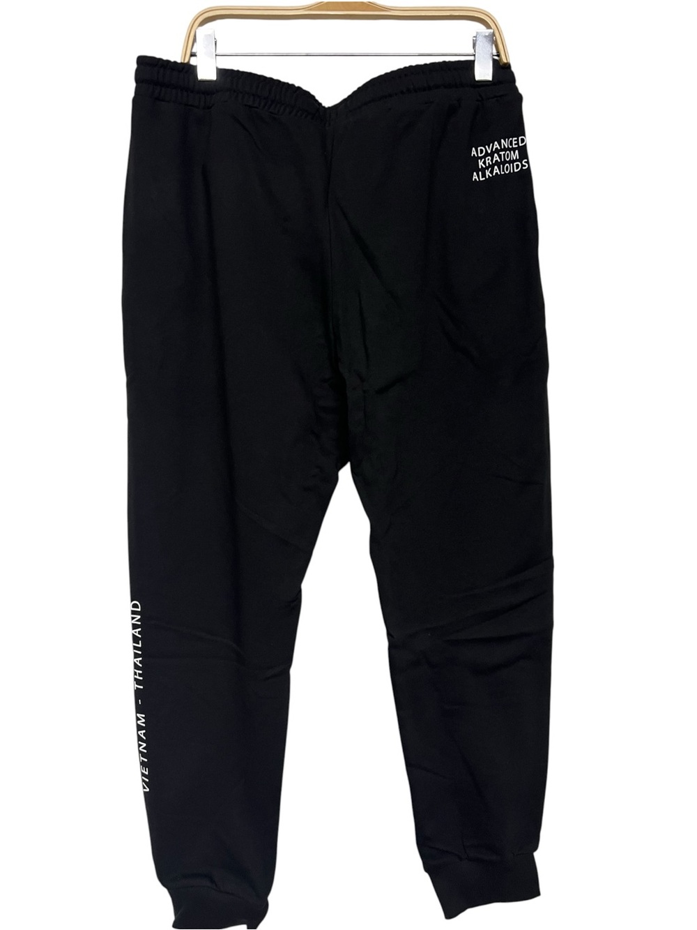 New Seven OHMZ Black Joggers Eye Graphic Print Sweatpants - Picture 4 of 9